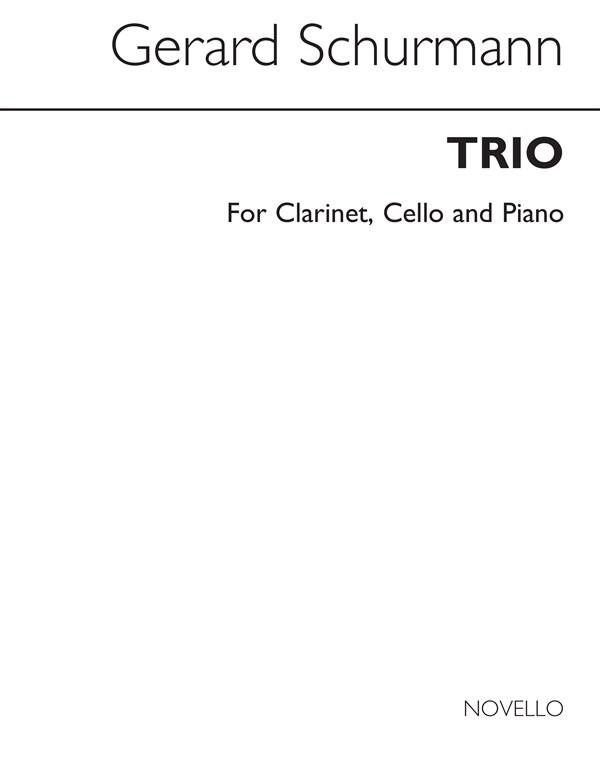 Schurmann, G Trio Clarinet And Cello And Piano