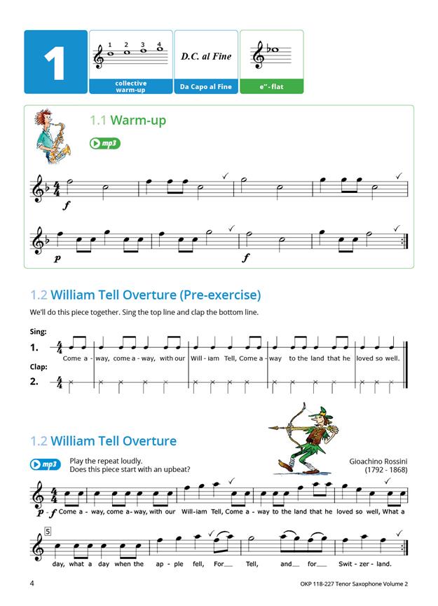 Learning Music Together Vol. 2 - Tenor Saxophone - tenor saxofon