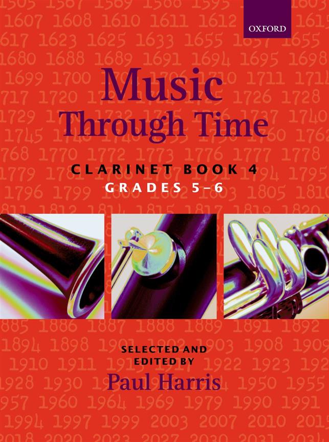 Music Through Time Clarinet Book 4 - Music through Time - klarinet a klavír