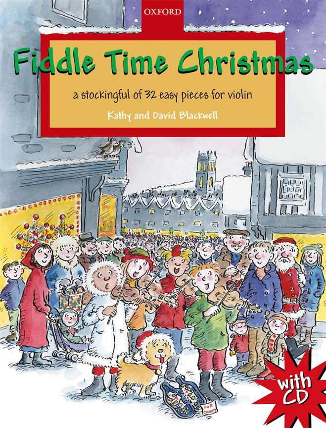 Fiddle Time Christmas - skladby pro housle