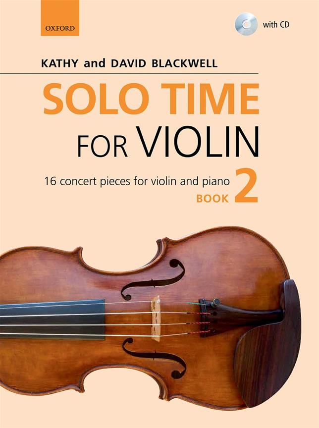 Solo Time For Violin Book 2 - 16 Concert Pieces For Violin And Piano