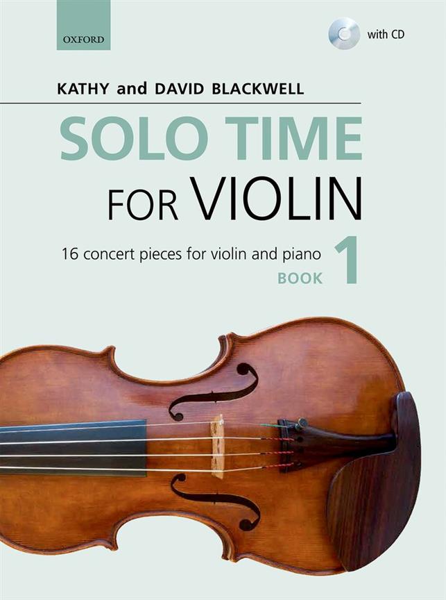 Solo Time For Violin Book 1 - 16 Concert Pieces For Violin And Piano