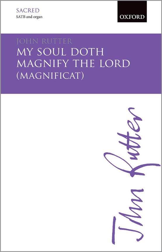 My Soul Doth Magnify The Lord - smíšený sbor