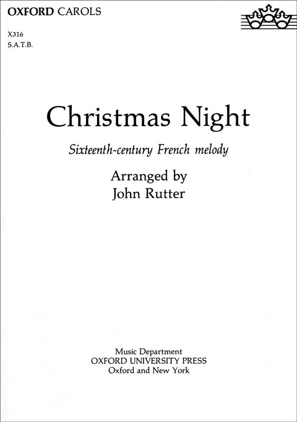 Christmas Night - pro sbor SATB