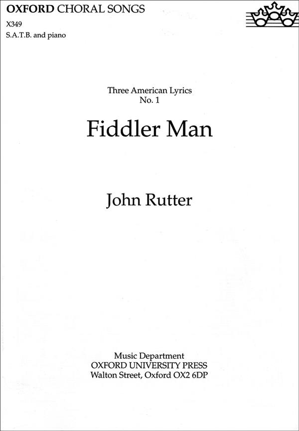 Fiddler Man No. 1 of Three American Lyrics - pro sbor SATB