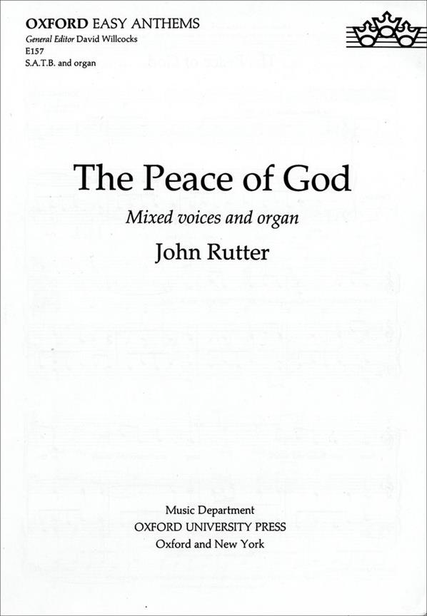 The Peace Of God - pro sbor SATB