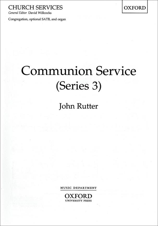 Communion Service (ASB Rite A/RC ICEL text) - Paperback - pro smíšený sbor