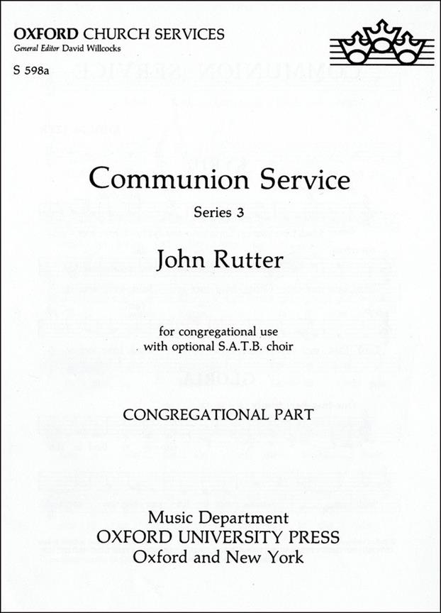 Communion Service (ASB Rite A/RC ICEL text) - Paperback - pro smíšený sbor