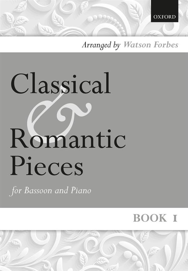 Classical and Romantic Pieces For Bassoon Book 1 - pro fagot