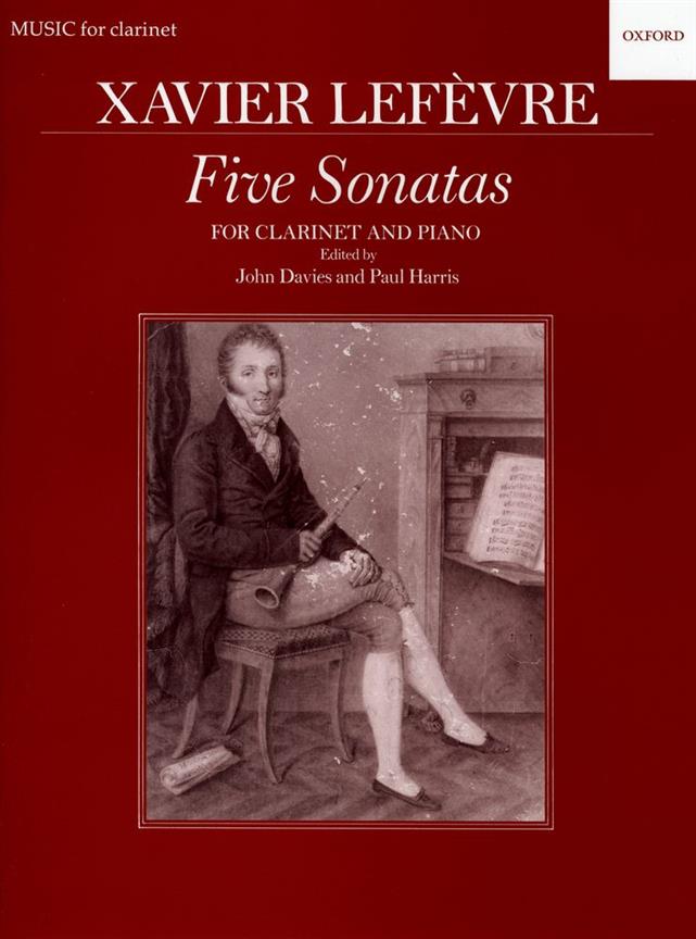 Five Sonatas For Clarinet And Piano - klarinet a klavír