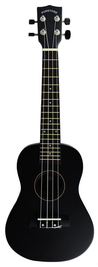 Pure Tone: Concert Ukulele (Black)