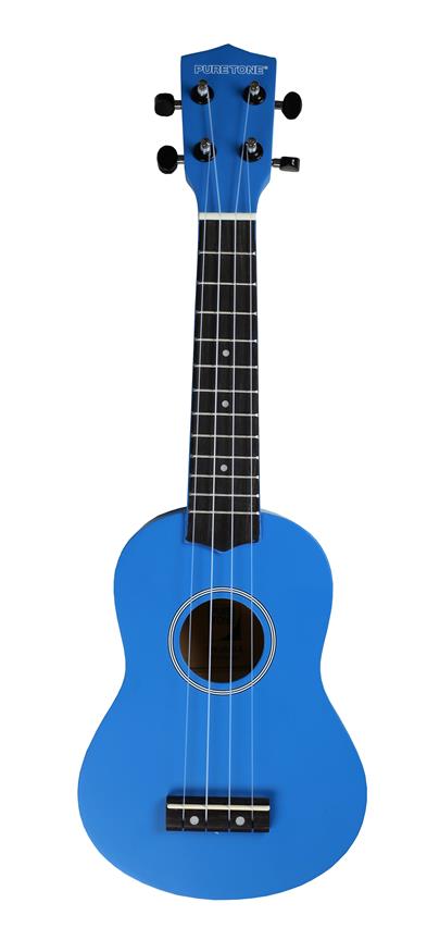 Soprano Ukulele v modré barvě Pack KUS15 - Ukulele, taška a učebnice