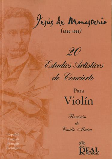 20 Estudios Artísticos de Concierto para Violín - pro housle