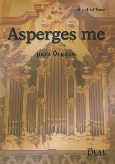 Asperges Me para Órgano - noty na varhany