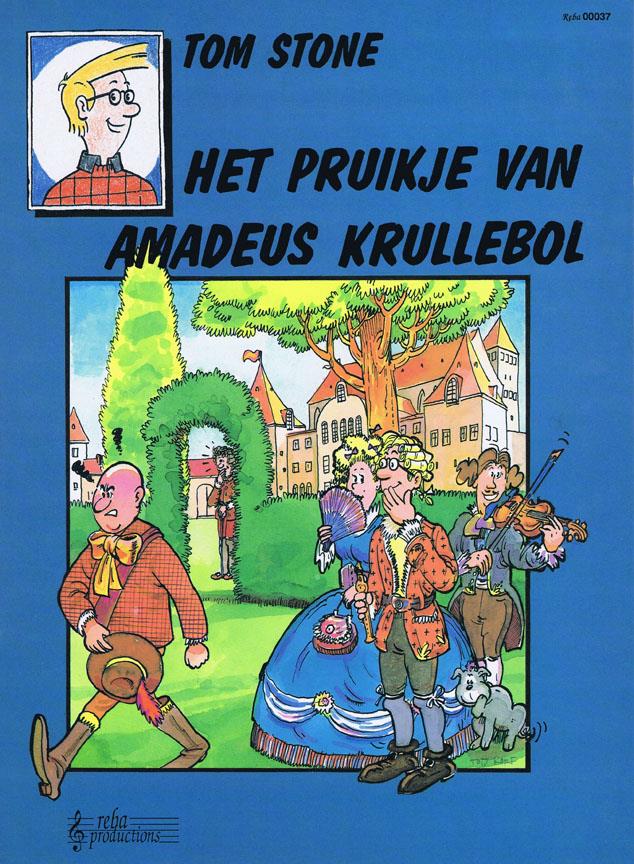 Pruikje Van Amadeus Krullebol - noty a melodie pro zobcovou flétnu