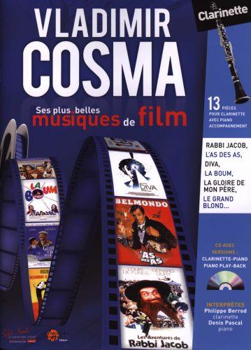 Vladimir Cosma : Ses plus belles Musiques de Film - Clarinet and Piano - klarinet a klavír