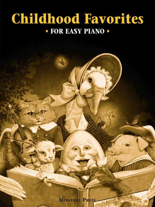 Childhood Favorites For Easy Piano klavír kniha pro děti