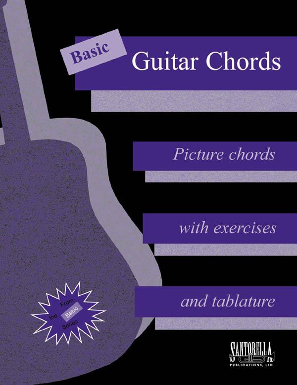 Basic Guitar Chords - Picture chords with exercises and tablature - pro kytaru