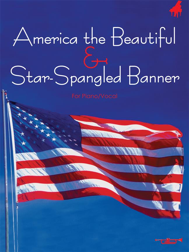 America The Beautiful and Star Spangled Banner - písně s doprovodem klavíru