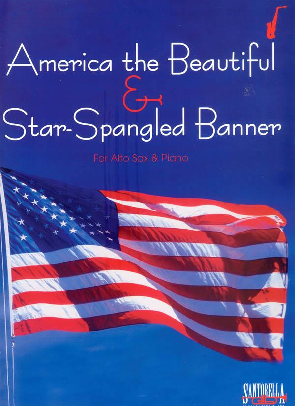 America The Beautiful and Star Spangled Banner - altový saxofon a klavír