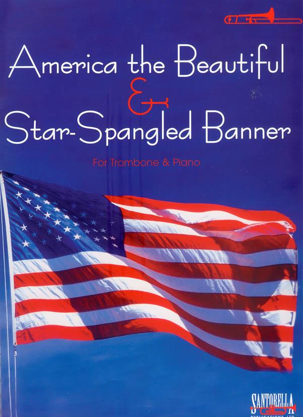 America The Beautiful and Star Spangled Banner - trombon a klavír