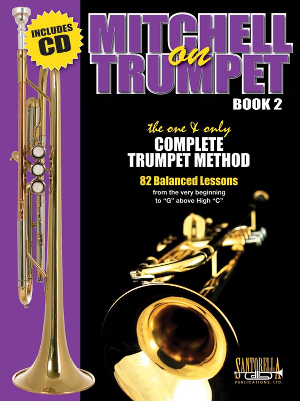 Mitchell On Trumpet Book 2 - The one & only Complete Trumpet Method - pro trumpetu