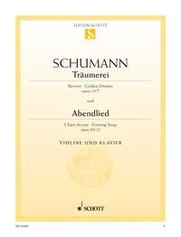 Traumerei & Abendlied Opus 15/7 & - pro housle a klavír