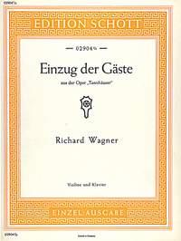 Tannhäuser WWV 70 - Einzug der Gäste - pro housle a klavír