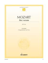 Ave Verum Kv618 - Mozart pro klavír