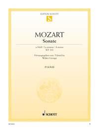 Sonate A Kv310 - Mozart pro klavír