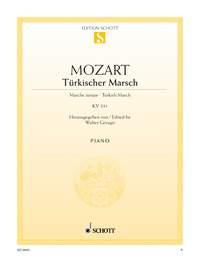 Turkse Mars Kv331 - Mozart pro klavír