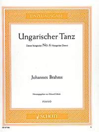 Ungarischer Tanz Nr. 6 - (Original-Ausgabe) - pro klavír