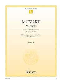 Menuet Uit Es Dur Symph. Kv543 - Mozart pro klavír