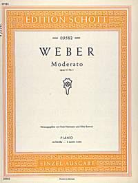 Moderato op. 10/1 - pro čtyřruční klavír