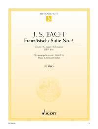 Französische Suite No. 5 G-Dur BWV 816 - na klavír