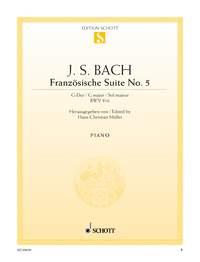 Französische Suite No. 5 G-Dur BWV 816 - na klavír