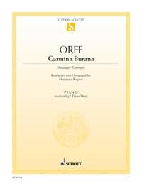 Carmina Burana - pro čtyřruční klavír