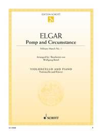 Pomp and Circumstance op. 39/1 - Military March No. 1 - pro violoncello a klavír