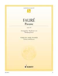 Pavane op. 50 - pro housle a klavír