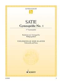 Gymnopédie Nr. 1 - pro violoncello a klavír