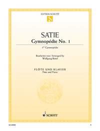 Gymnopédie Nr. 1 - příčná flétna a klavír