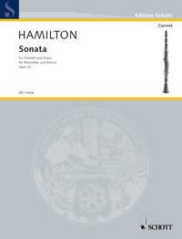 Sonata op. 22 - for clarinet and piano - klarinet a klavír