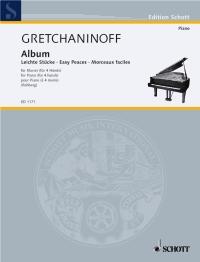 Album - jednoduché skladby pro hráče na čtyřruční klavír