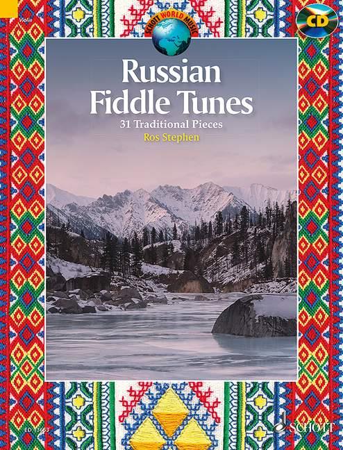 Russian Fiddle Tunes - 31 tradičních písní pro 1/2 housle s akordy pro kytaru