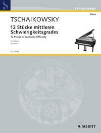 12 Pieces of medium difficulty op. 40 - Fingersatz und spielpraktische Einrichtung von Lev Vinocour - pro klavír