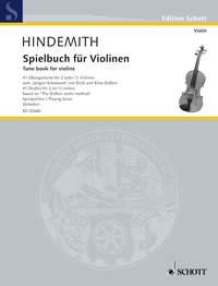 Tune book for violins - 41 Studies for 2 (or 1) violins based on 'The Doflein violin method' - pro housle