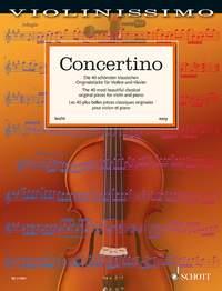 Concertino - 40 klasických skladeb pro housle a klavír