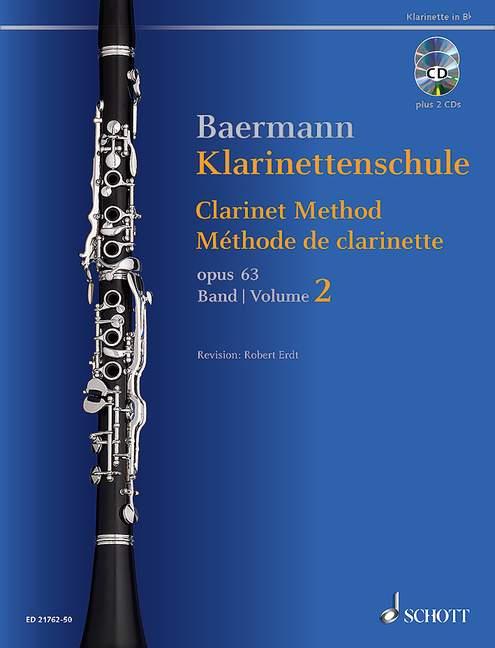 Clarinet Method op. 63 Band 2: No. 34-52 škola hry na klarinet