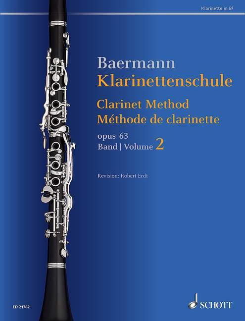 Clarinet Method op. 63 Band 2: No. 34-52 škola hry na klarinet