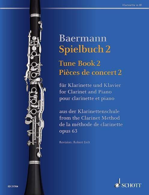 Tune Book 2 op. 63 Band 2 - Concert Pieces from the Clarinet Method